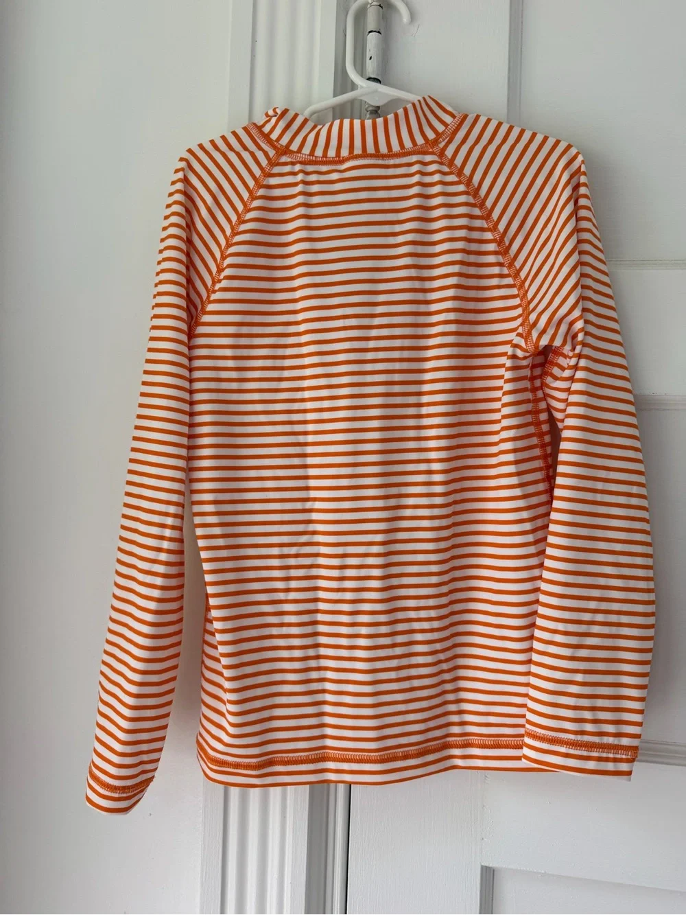 Like New Hanna Andersson Quarter Zip Rashguard, size 6-7